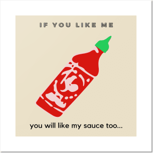 pizza sauce funny foodies Posters and Art